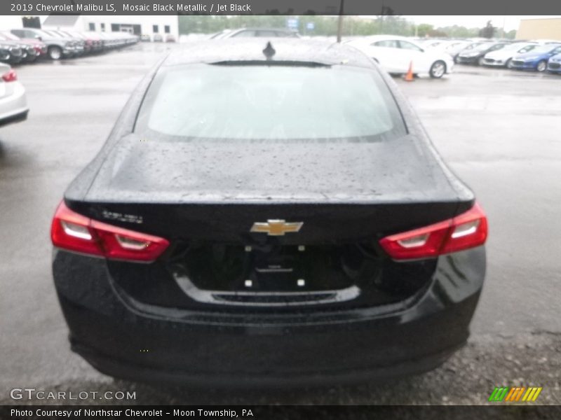 Mosaic Black Metallic / Jet Black 2019 Chevrolet Malibu LS