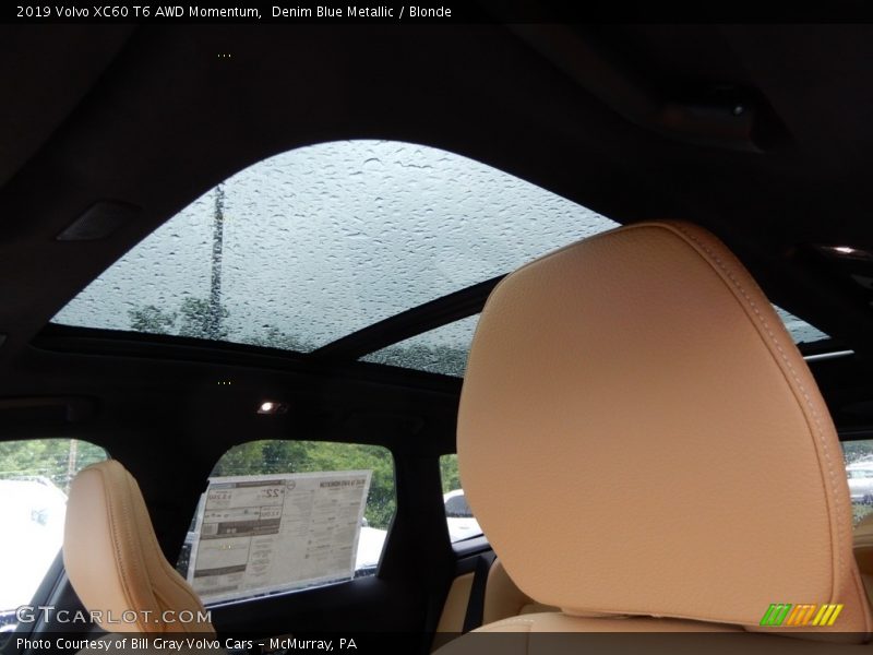 Sunroof of 2019 XC60 T6 AWD Momentum