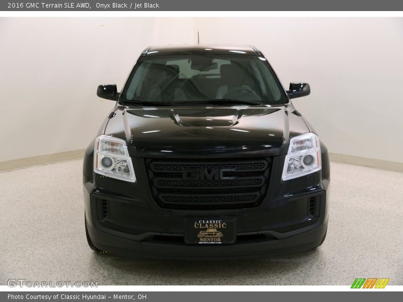 Onyx Black / Jet Black 2016 GMC Terrain SLE AWD