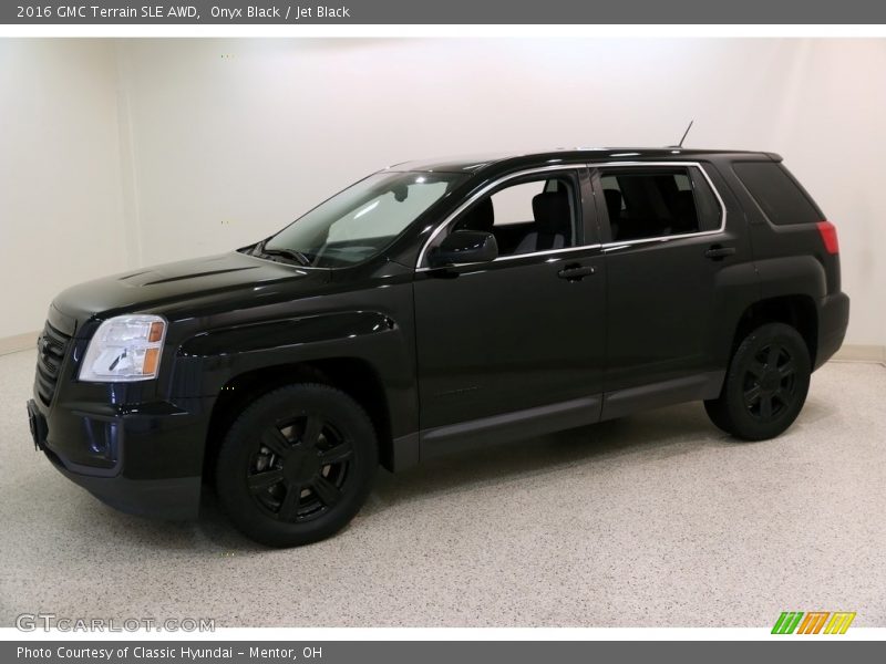 Onyx Black / Jet Black 2016 GMC Terrain SLE AWD