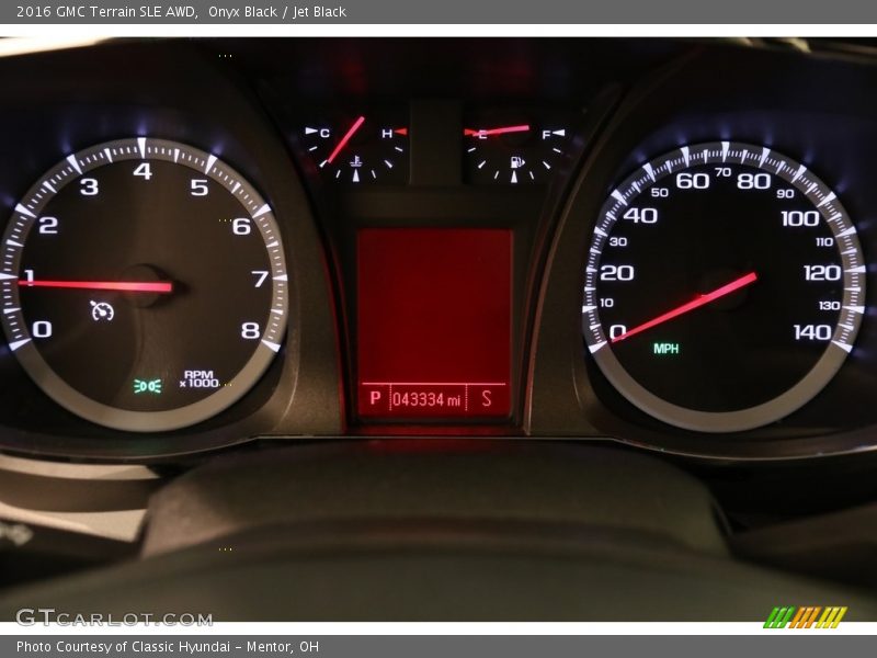 Onyx Black / Jet Black 2016 GMC Terrain SLE AWD