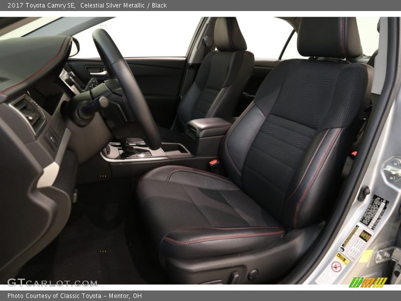 Celestial Silver Metallic / Black 2017 Toyota Camry SE