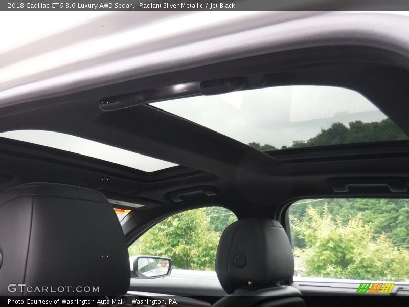 Sunroof of 2018 CT6 3.6 Luxury AWD Sedan