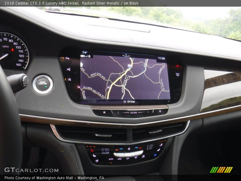 Navigation of 2018 CT6 3.6 Luxury AWD Sedan