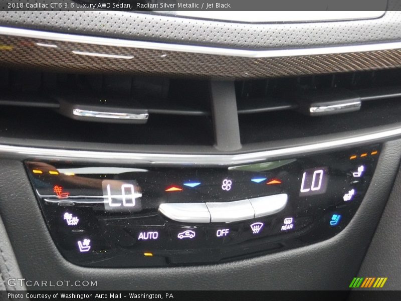 Controls of 2018 CT6 3.6 Luxury AWD Sedan