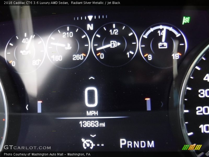  2018 CT6 3.6 Luxury AWD Sedan 3.6 Luxury AWD Sedan Gauges