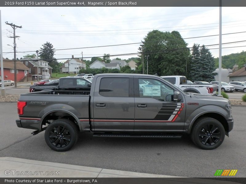  2019 F150 Lariat Sport SuperCrew 4x4 Magnetic