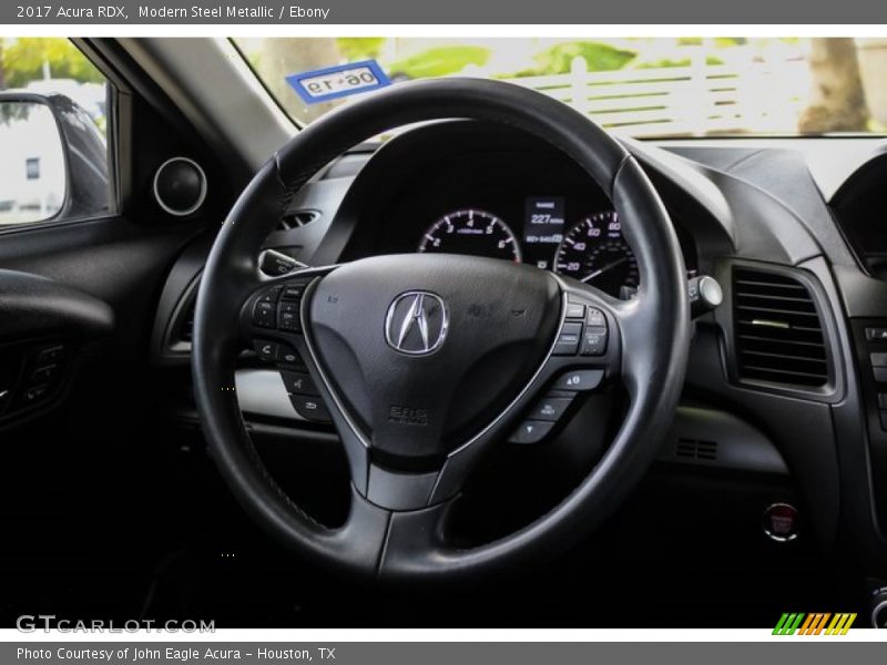 Modern Steel Metallic / Ebony 2017 Acura RDX