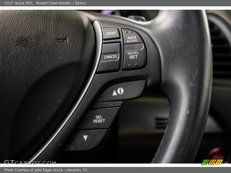 Modern Steel Metallic / Ebony 2017 Acura RDX