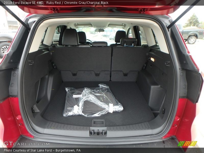 Ruby Red / Chromite Gray/Charcoal Black 2019 Ford Escape SE 4WD