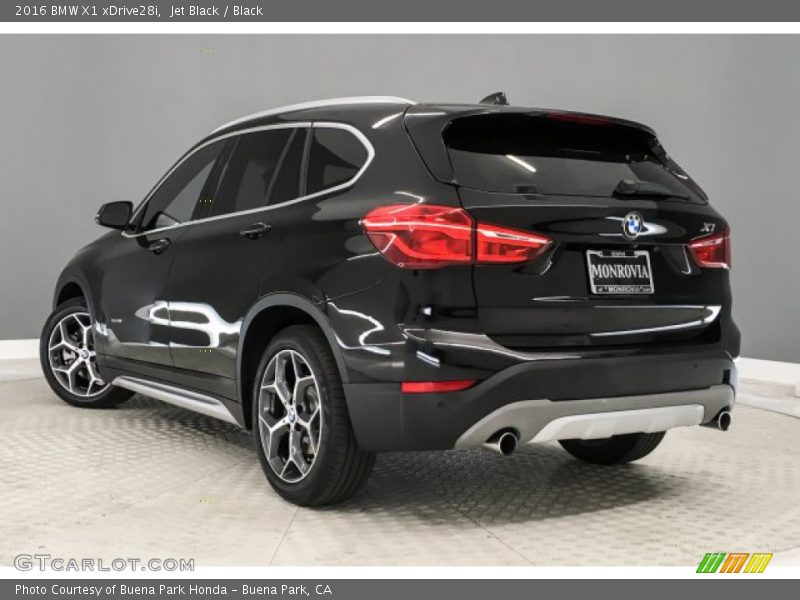 Jet Black / Black 2016 BMW X1 xDrive28i