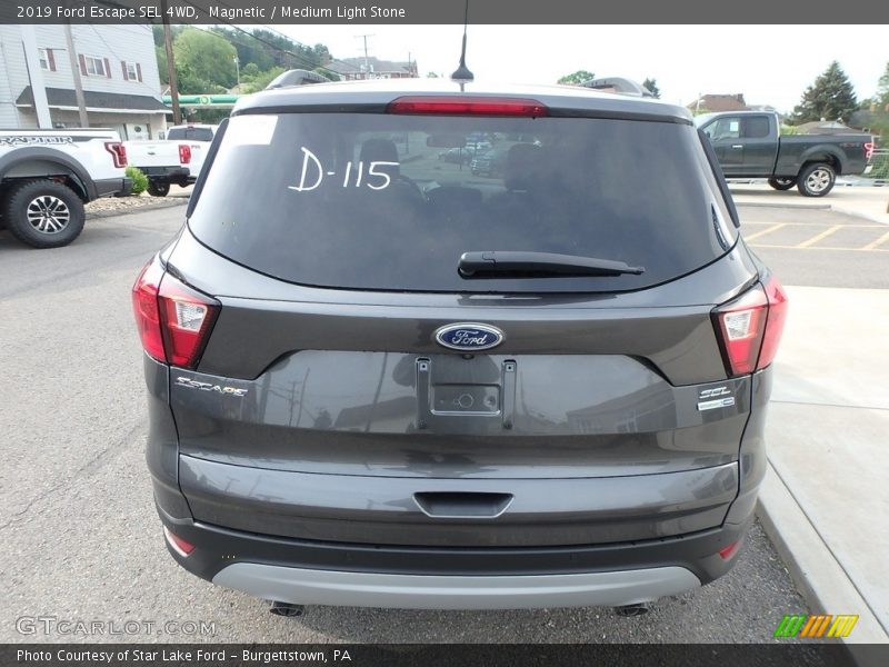 Magnetic / Medium Light Stone 2019 Ford Escape SEL 4WD
