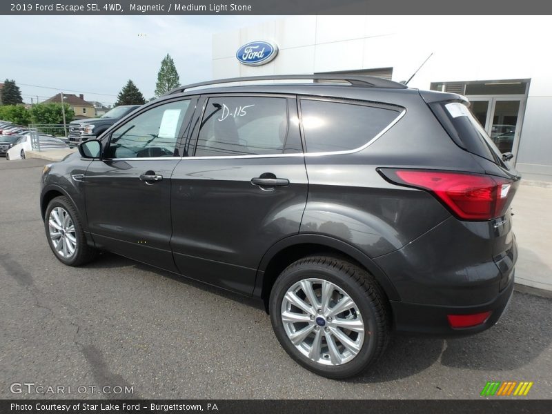 Magnetic / Medium Light Stone 2019 Ford Escape SEL 4WD