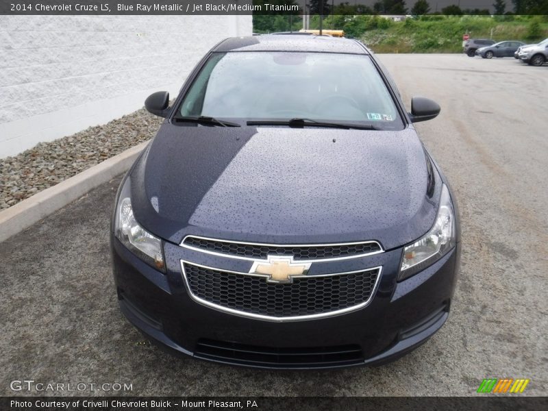 Blue Ray Metallic / Jet Black/Medium Titanium 2014 Chevrolet Cruze LS