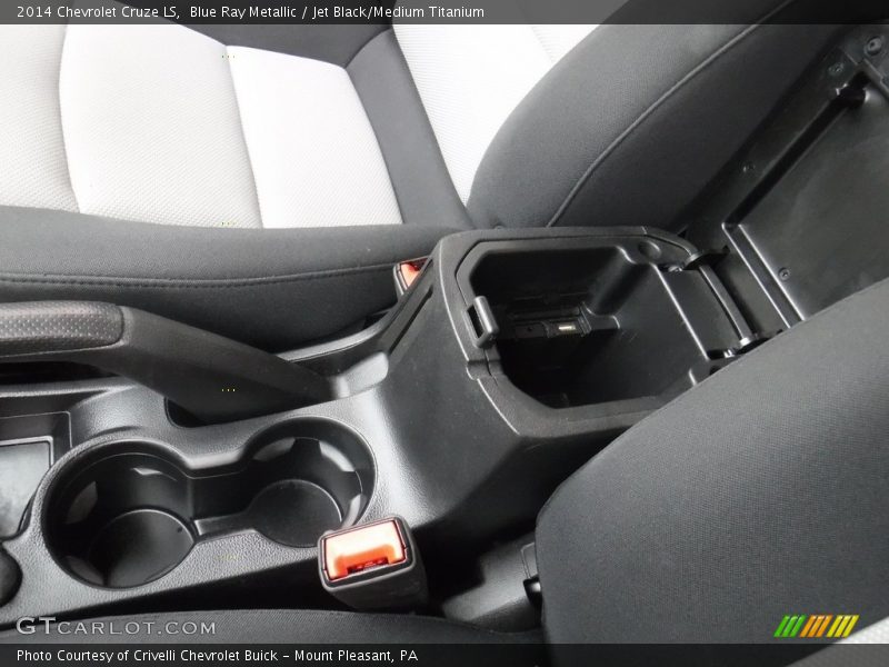 Blue Ray Metallic / Jet Black/Medium Titanium 2014 Chevrolet Cruze LS