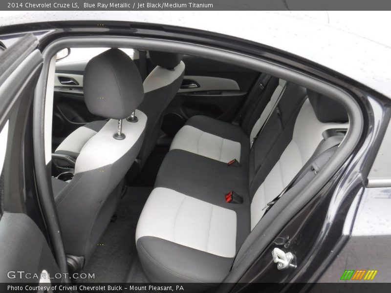 Blue Ray Metallic / Jet Black/Medium Titanium 2014 Chevrolet Cruze LS
