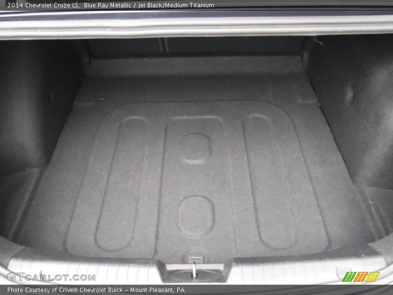 Blue Ray Metallic / Jet Black/Medium Titanium 2014 Chevrolet Cruze LS