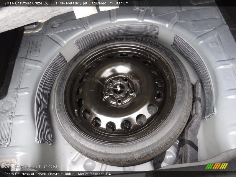 Blue Ray Metallic / Jet Black/Medium Titanium 2014 Chevrolet Cruze LS