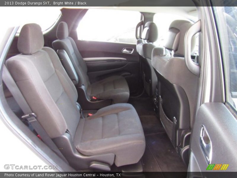 Bright White / Black 2013 Dodge Durango SXT