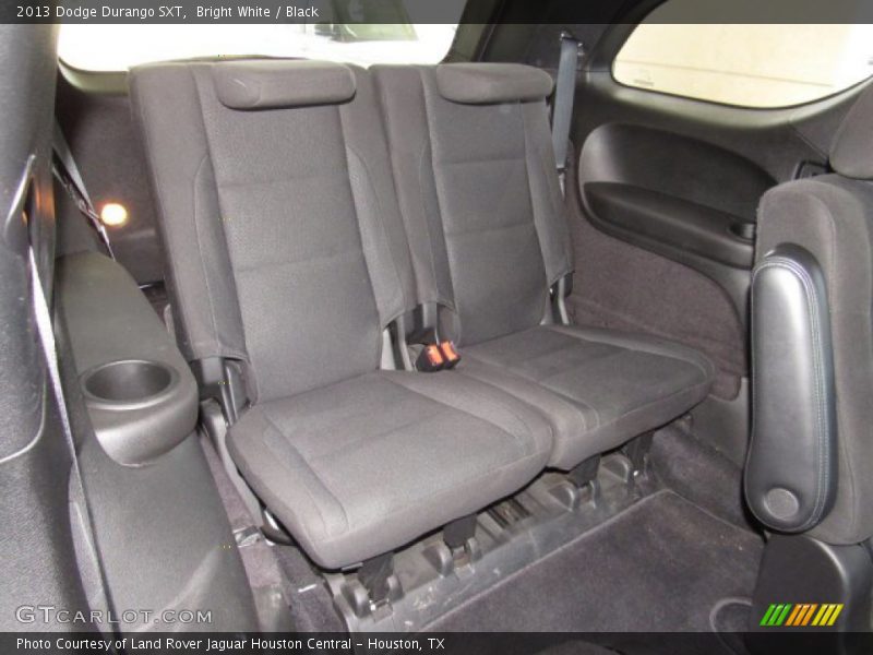 Bright White / Black 2013 Dodge Durango SXT