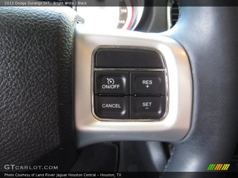 Bright White / Black 2013 Dodge Durango SXT