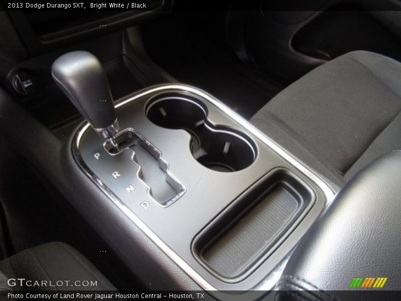 Bright White / Black 2013 Dodge Durango SXT