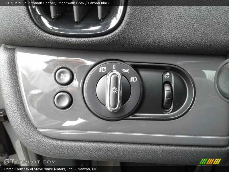 Controls of 2019 Countryman Cooper