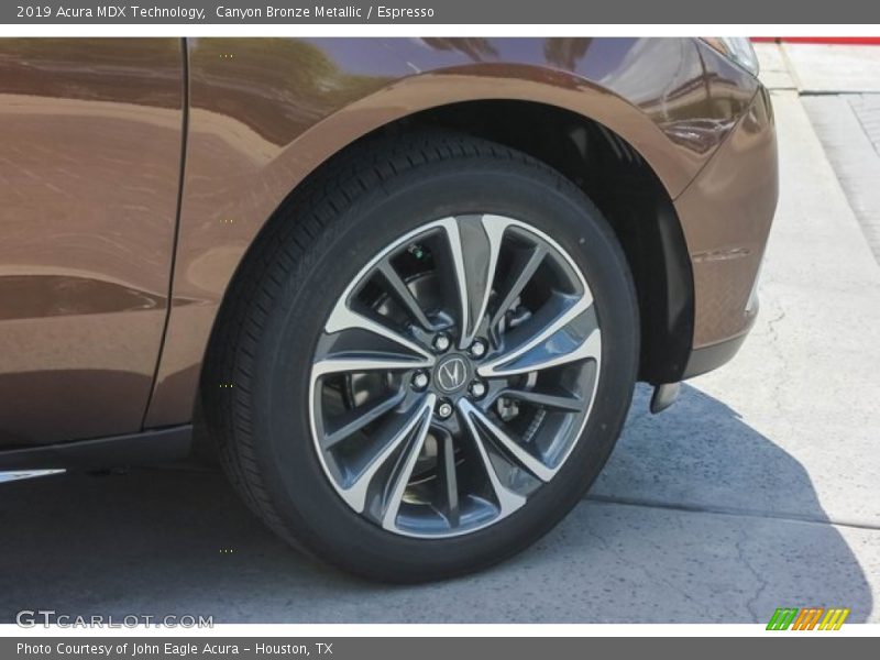 Canyon Bronze Metallic / Espresso 2019 Acura MDX Technology