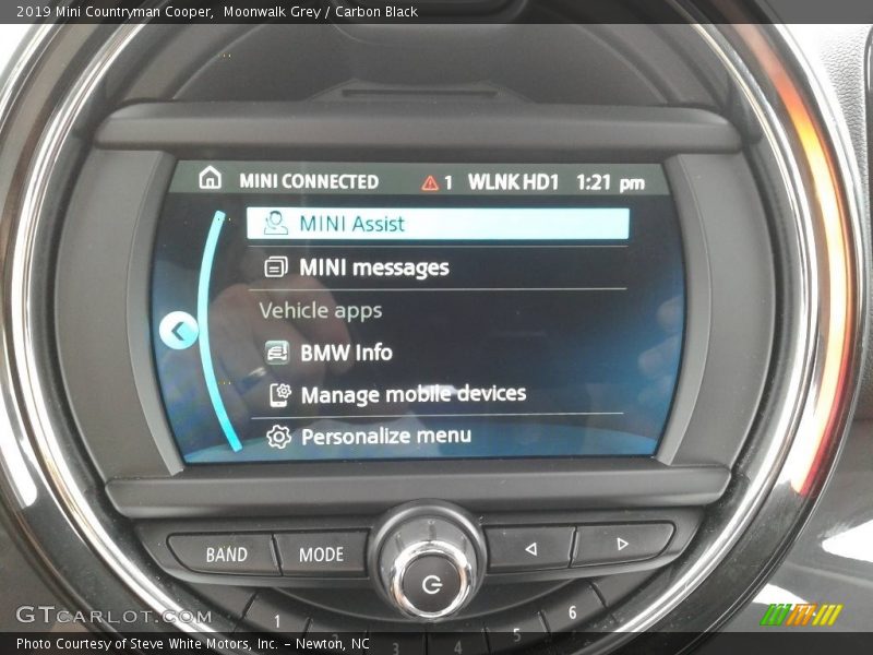 Moonwalk Grey / Carbon Black 2019 Mini Countryman Cooper