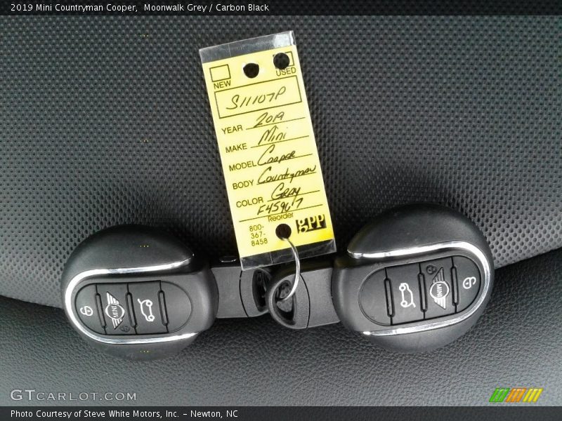 Keys of 2019 Countryman Cooper