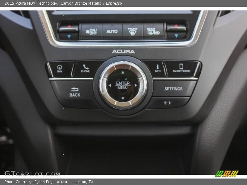 Canyon Bronze Metallic / Espresso 2019 Acura MDX Technology