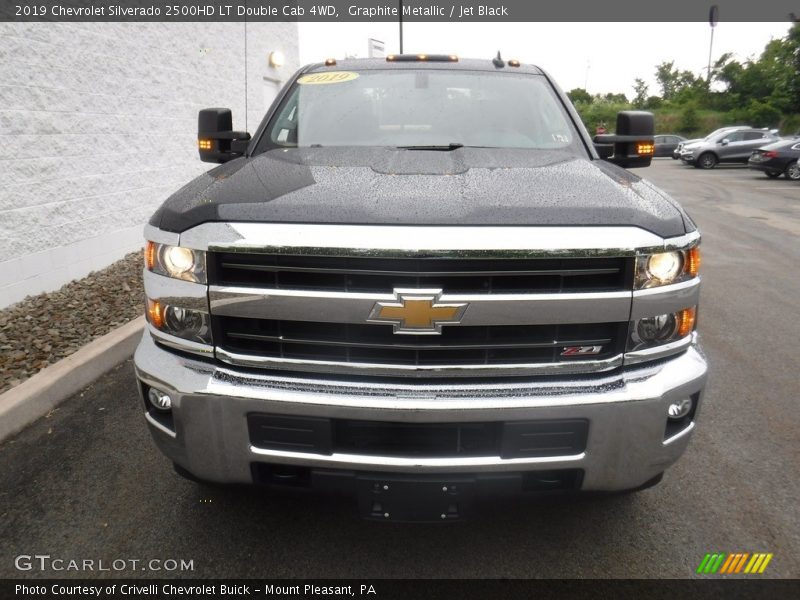 Graphite Metallic / Jet Black 2019 Chevrolet Silverado 2500HD LT Double Cab 4WD