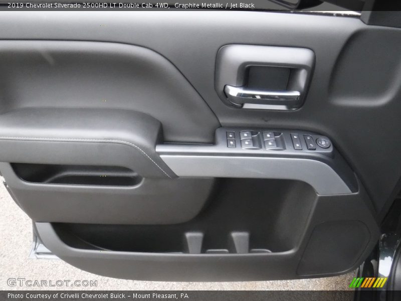 Graphite Metallic / Jet Black 2019 Chevrolet Silverado 2500HD LT Double Cab 4WD