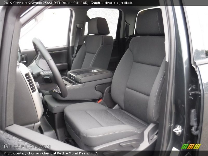 Graphite Metallic / Jet Black 2019 Chevrolet Silverado 2500HD LT Double Cab 4WD