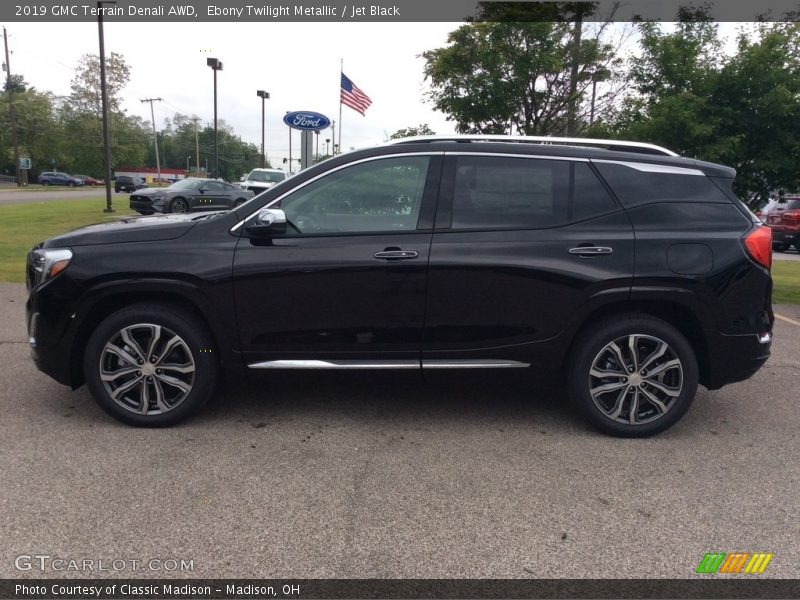 Ebony Twilight Metallic / Jet Black 2019 GMC Terrain Denali AWD