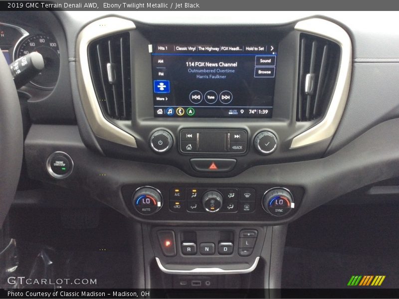 Ebony Twilight Metallic / Jet Black 2019 GMC Terrain Denali AWD