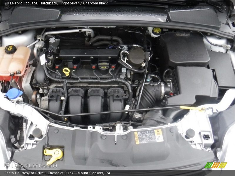 Ingot Silver / Charcoal Black 2014 Ford Focus SE Hatchback