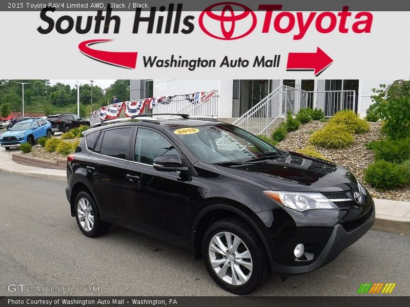 Black / Black 2015 Toyota RAV4 Limited AWD