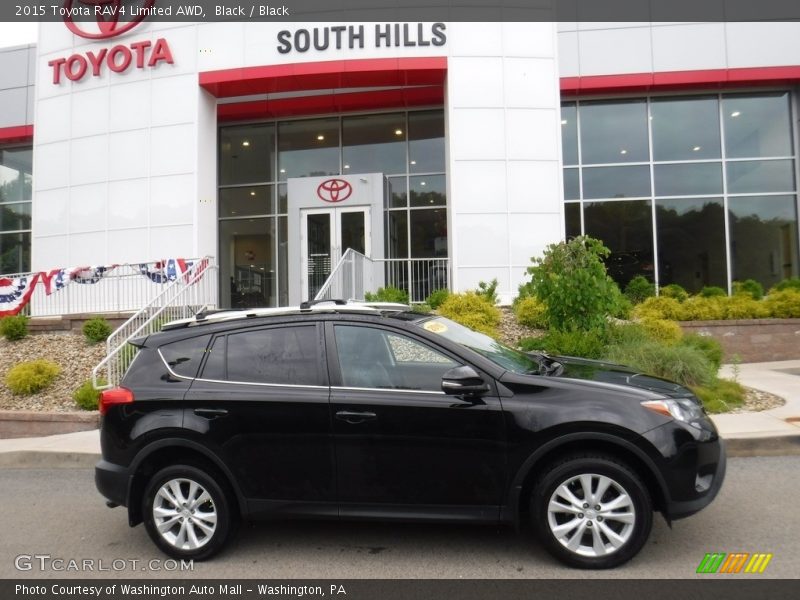 Black / Black 2015 Toyota RAV4 Limited AWD