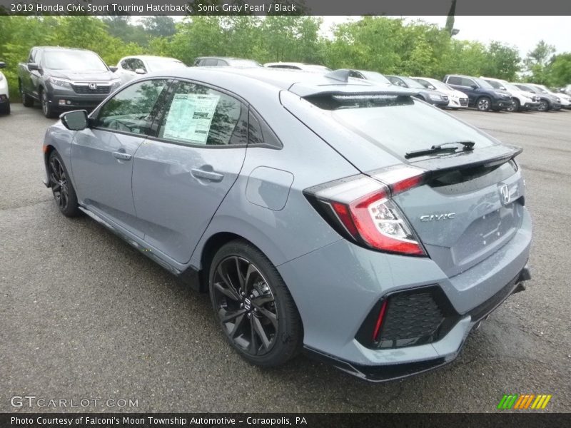  2019 Civic Sport Touring Hatchback Sonic Gray Pearl