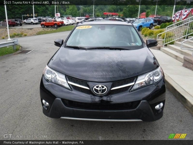 Black / Black 2015 Toyota RAV4 Limited AWD