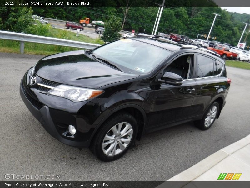 Black / Black 2015 Toyota RAV4 Limited AWD