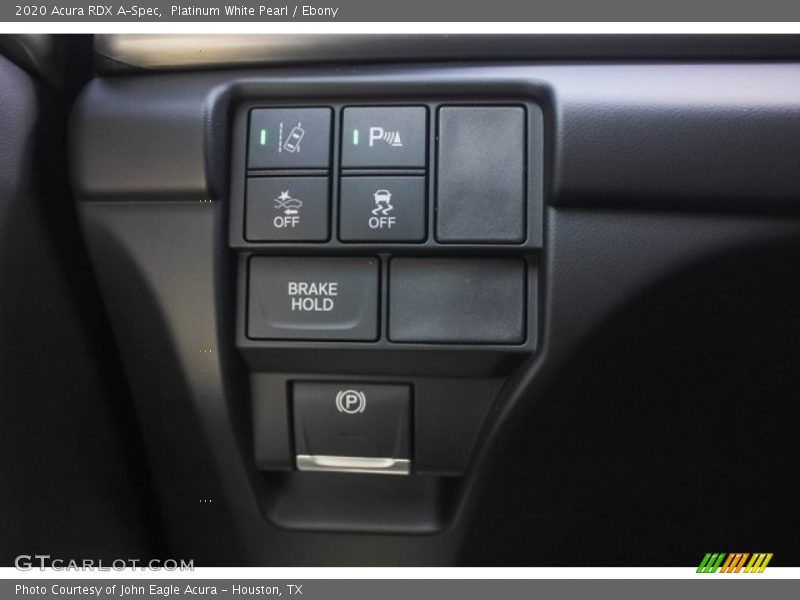 Controls of 2020 RDX A-Spec