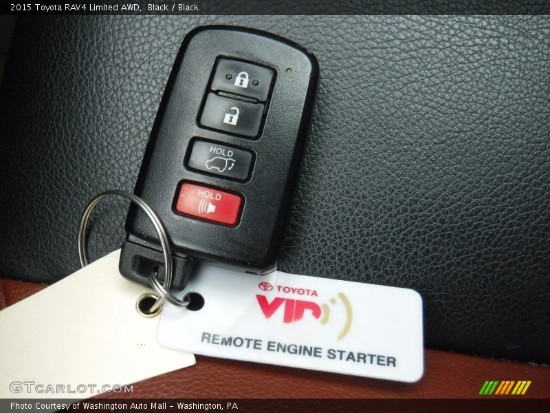 Black / Black 2015 Toyota RAV4 Limited AWD