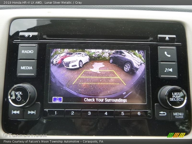 Lunar Silver Metallic / Gray 2019 Honda HR-V LX AWD