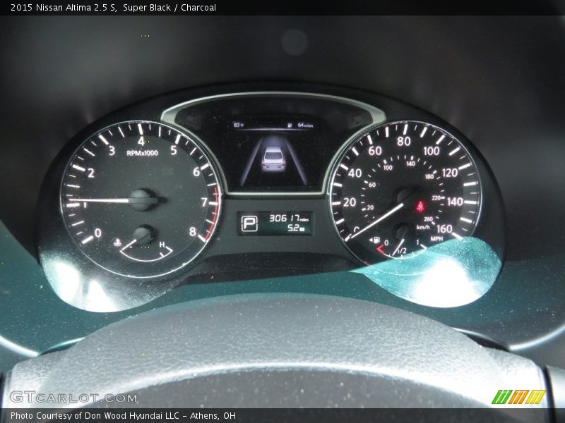 Super Black / Charcoal 2015 Nissan Altima 2.5 S