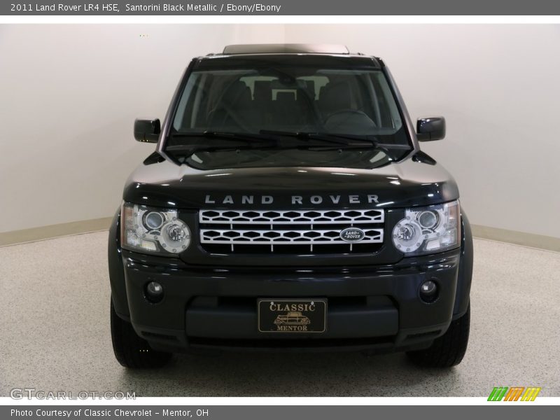 Santorini Black Metallic / Ebony/Ebony 2011 Land Rover LR4 HSE
