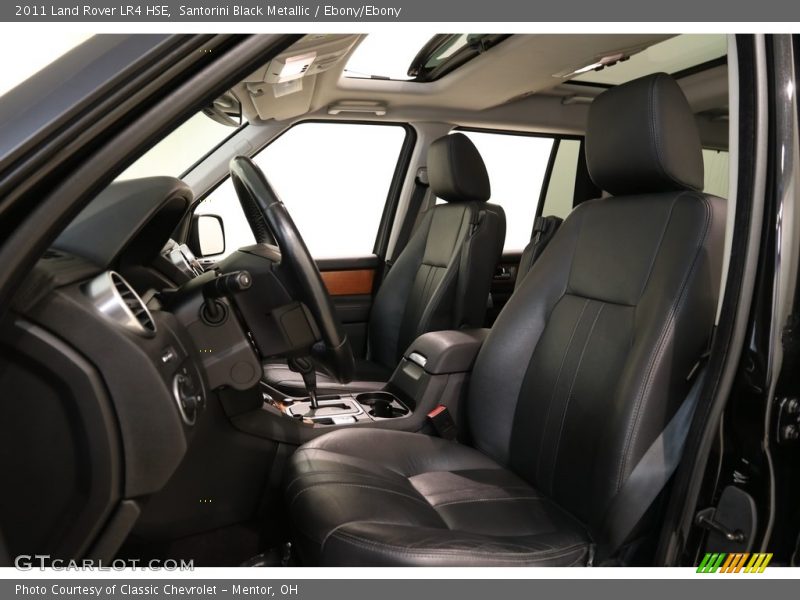 Santorini Black Metallic / Ebony/Ebony 2011 Land Rover LR4 HSE