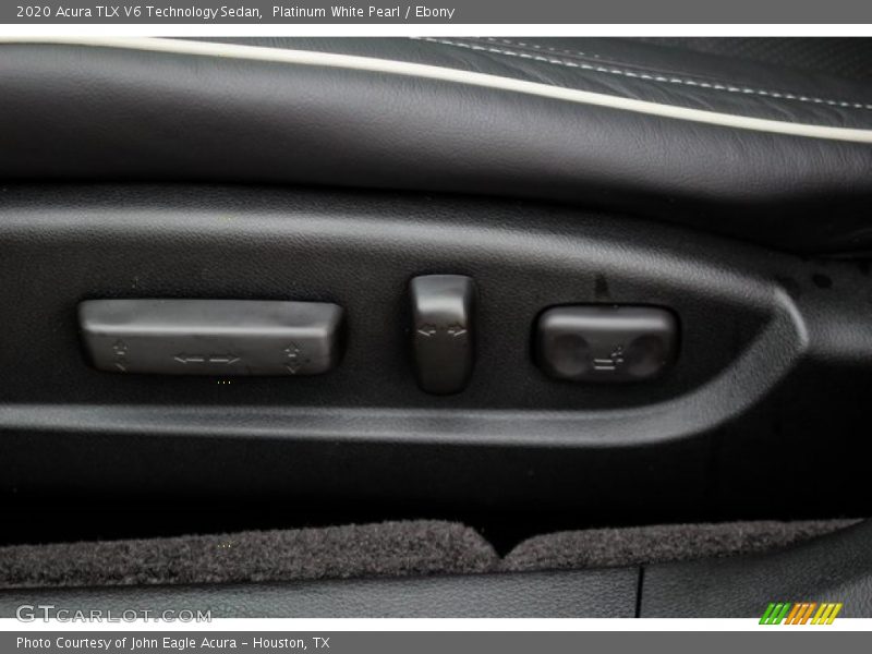 Platinum White Pearl / Ebony 2020 Acura TLX V6 Technology Sedan
