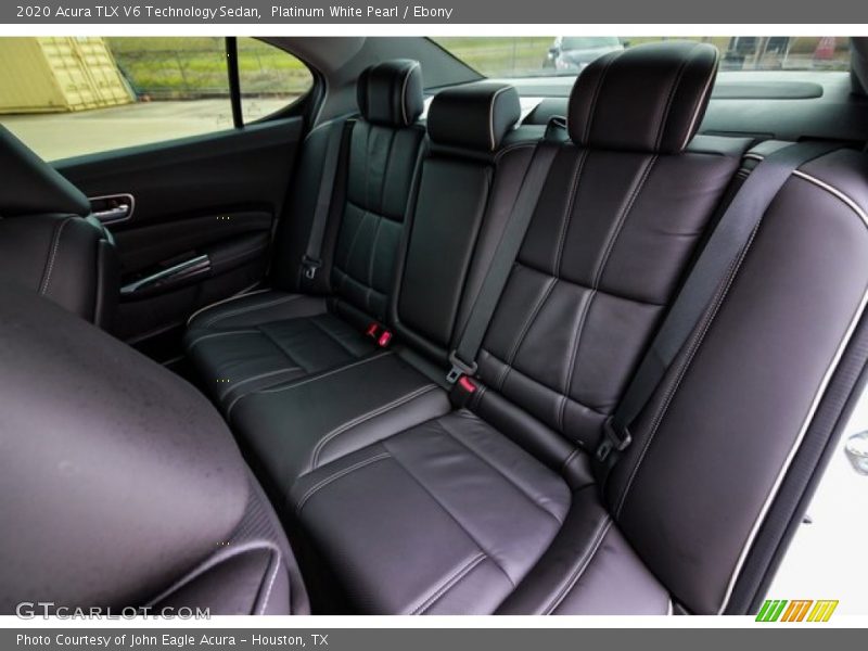 Platinum White Pearl / Ebony 2020 Acura TLX V6 Technology Sedan